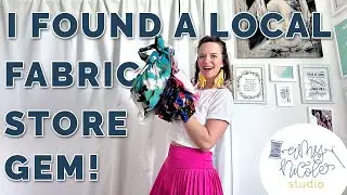 🧵 Secondhand Fabric Haul! | Creative Reuse Finds from Seguin, TX 🧵
