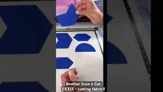 Cutting Non-Interfaced Cotton with Brother Scan N Cut ✂️.👉🏽 Full video on my channel for more tips