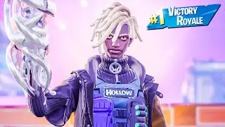 Bytes Skin Solo Win Full Gameplay Fortnite Chapter 3 Season 4 No Commentary PS5 Console
