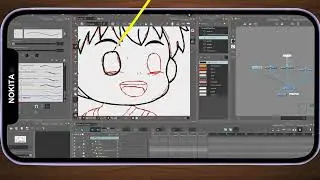 Digital Stroke Drawing Practice with Simple Animation