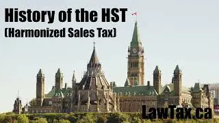 History of the HST (Harmonized Sales Tax)