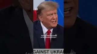 Trump won't say who he wants to win Ukraine war during CNN town hall