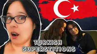 FOREIGNERS REACTING TO TURKISH SUPERSTITIONS | Weird Things Turkish People Do | Evil Eye 🇹🇷