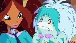 винкс Лейла и Сквонк ее волшебное животное winx Layla and her magic pet Squonk