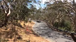 Old Willunga Hill Climb 2014 RaceComp Ferrari 360 CH 2nd run