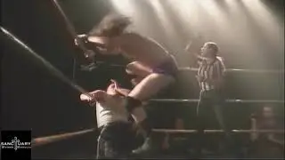 Mathais Glass vs John Wes Sanctuary Stunt Studio Fake Fight Club 9-15-17 (S7 E7)