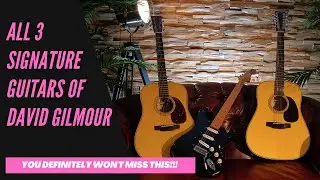 ALL 3 David Gilmour signature guitars tested !!!