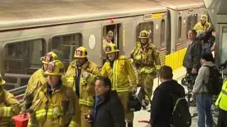 Metro Red Line Fatal / East Hollywood   RAW FOOTAGE