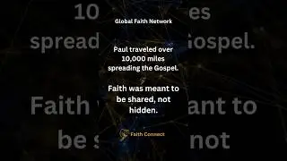 #faith was meant to be #shared #faithconnect #sharedvalues