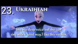My Personal Ranking Of Elsa's Voices . (41 Voices)