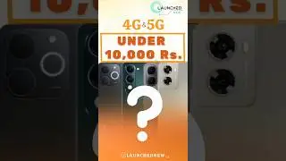 Top⚡️5 Best 4G & 5G Mobile Phones BUY Under 10,000 Rs. August 2025 INDIA | Launched New | #under10k