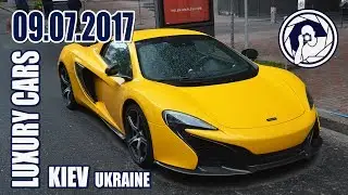 Luxury Cars in Kiev (09.07.17) McLaren 650S Spider