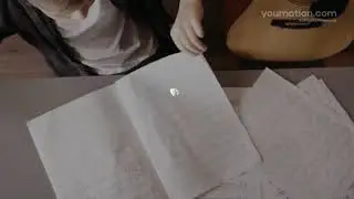Paper Titles Torn Paper Graphics Scrapbook Vlog Opener