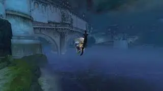 GW2 Riding Broom Glider Animations (Human Male, Asura, Charr)