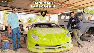 Full Handmade Lamborghini | honda civic converting into lamborghini