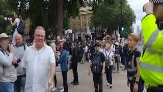 LIVE LONDON People From Hong Kong Protest against the Chinese mega embassy LONDON #london #protest
