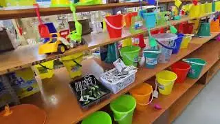 Shopping at Cavendish Beach, PEI, Canada for Barbies, miniatures and cool stuff!