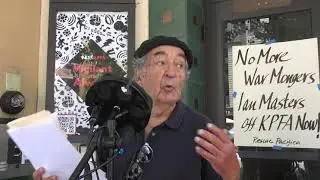 Ian Masters CIA Operative Protested At KPFA Pacifica