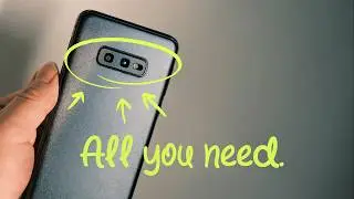 A Phone Camera Is Enough.