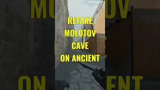 CS2 Ancient - Cave Retake Molotov #cs2retake #cavemolotov #cs2tactics