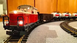 Sie kann nicht nur Jaffa - LGB 2091 mit abwechslungsreichem ÖBB Güterzug