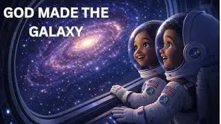 God Made the Galaxy 🌌 | Kids Worship Song About Space & Creation