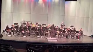 Glacier Middle School Wind Ensemble - Into the Storm by Robert W. Smith