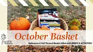 OCTOBER MORNING BASKET || THEMED HALLOWEEN DAILY BASKET || HOMESCHOOL BASKET + A FEW TIPS