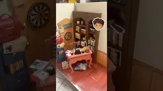 Book Nook Series | Detective Room Day 6 Assembly Begins #minihouse #smallspaceliving #booknook