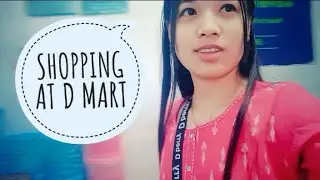 Shopping 🛒 At D Mart|| Shopping ke liye Geya||Sweety mog vlog