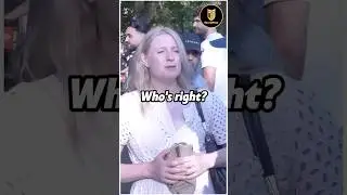 Atheist Woman's Interesting Question To Muslim | Hashim | Speakers Corner