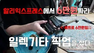 I bought a 60,000 won electric guitar pickup from AliExpress. Will it work?