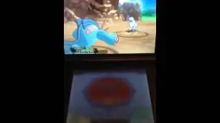 ORAS Demo Gameplay: First Battle with Mega Swampert
