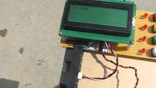 Sharp IR GP2Y0A710K0F Outdoors test