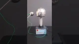 van de graaff generator # Static electric charge #physicsfun