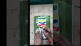 how to make a bookmark art #trending #art #youtubeshorts #minishort #painting #viralshort #bookmark