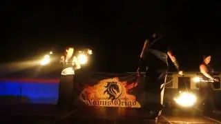 Ohňov&aacute; show Novus Origo, Barchan 17.6.2017