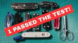 ✂️ I Tested 10 EDC Scissors - Only 1 Passed! ✂️