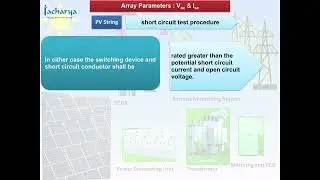 Chapter 11 &ndash; IEC 62446 &ndash; Testing & Commissioning Requirements - Testing of PV Array