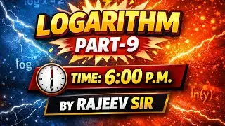 Logarithm Part 9 #live #math