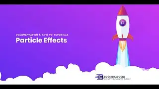 Particle Effects - Booster Addons For Elementor