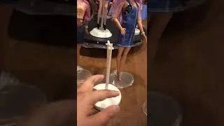 Doll stand.#Barbiedollstand