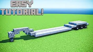 Minecraft SEMI TRAILER Tutorial!