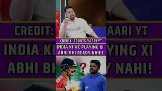 INDIA KI WC PLAYING XI ABHI BHI READY NAHI! #TeamIndia,#WC2026,#IndianCricket,#PlayingXI,#TeamIndia