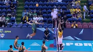 FEU fights back in set 2 | UAAP Season 85 Men's Volleyball