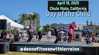 Rapapari song Zumba | Day of the Child Event 2025 | Chula Vista CA