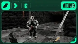 Eu.. odeio esse macaco | Witchaven (1995) (PC) (Brasil) |