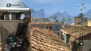 Assassin's Creed IV: Black Flag: And My Sugar?: Eagle Vision Tutorial (L3) & Tail Guards Sequence