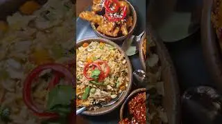 Sharing platters at Banyan