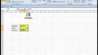 Excel B&aacute;sico  ingreso para tablas bd
